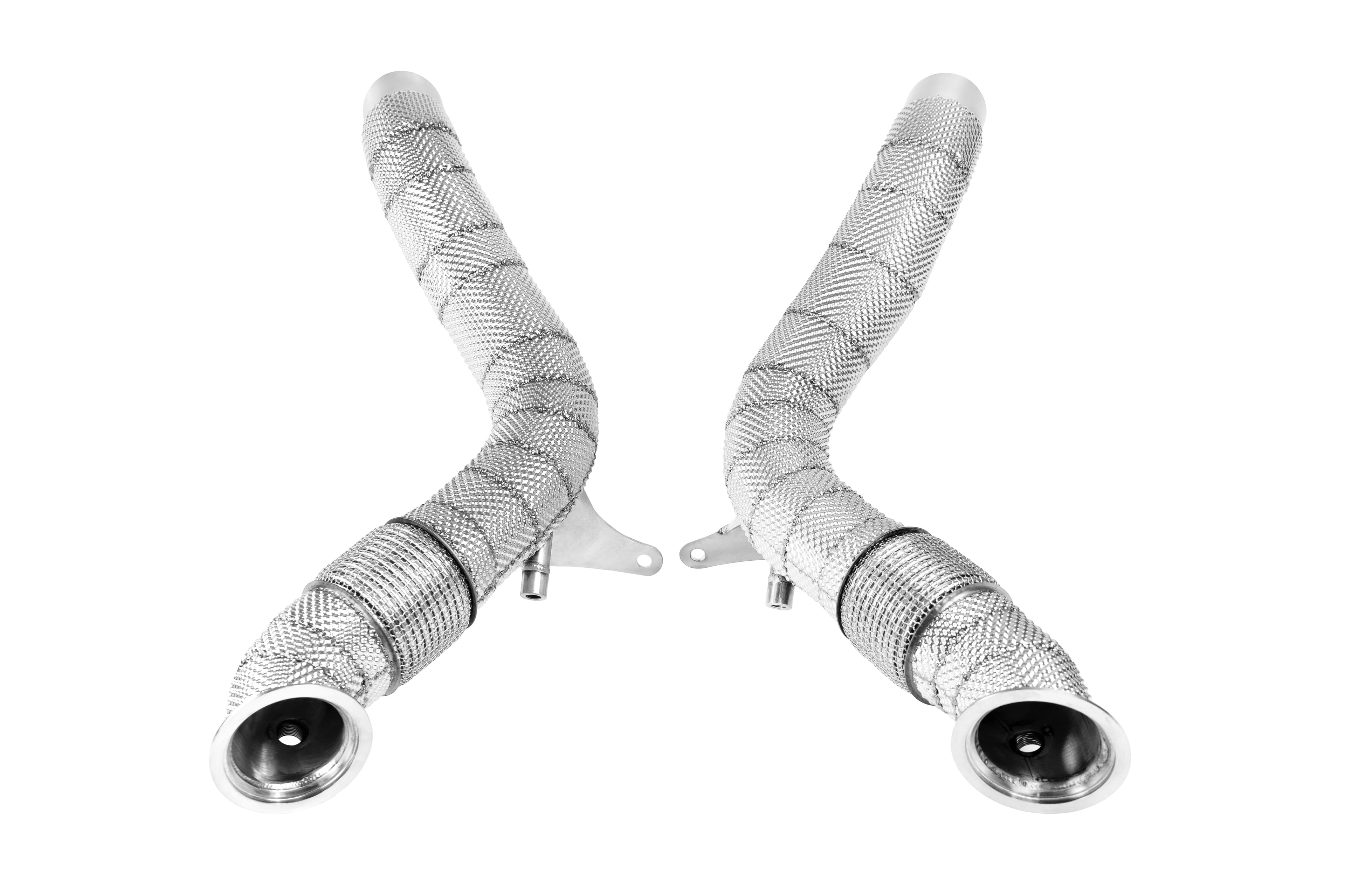 Decat Downpipes ( Heat Shield ) for Ferrari 488 15-18