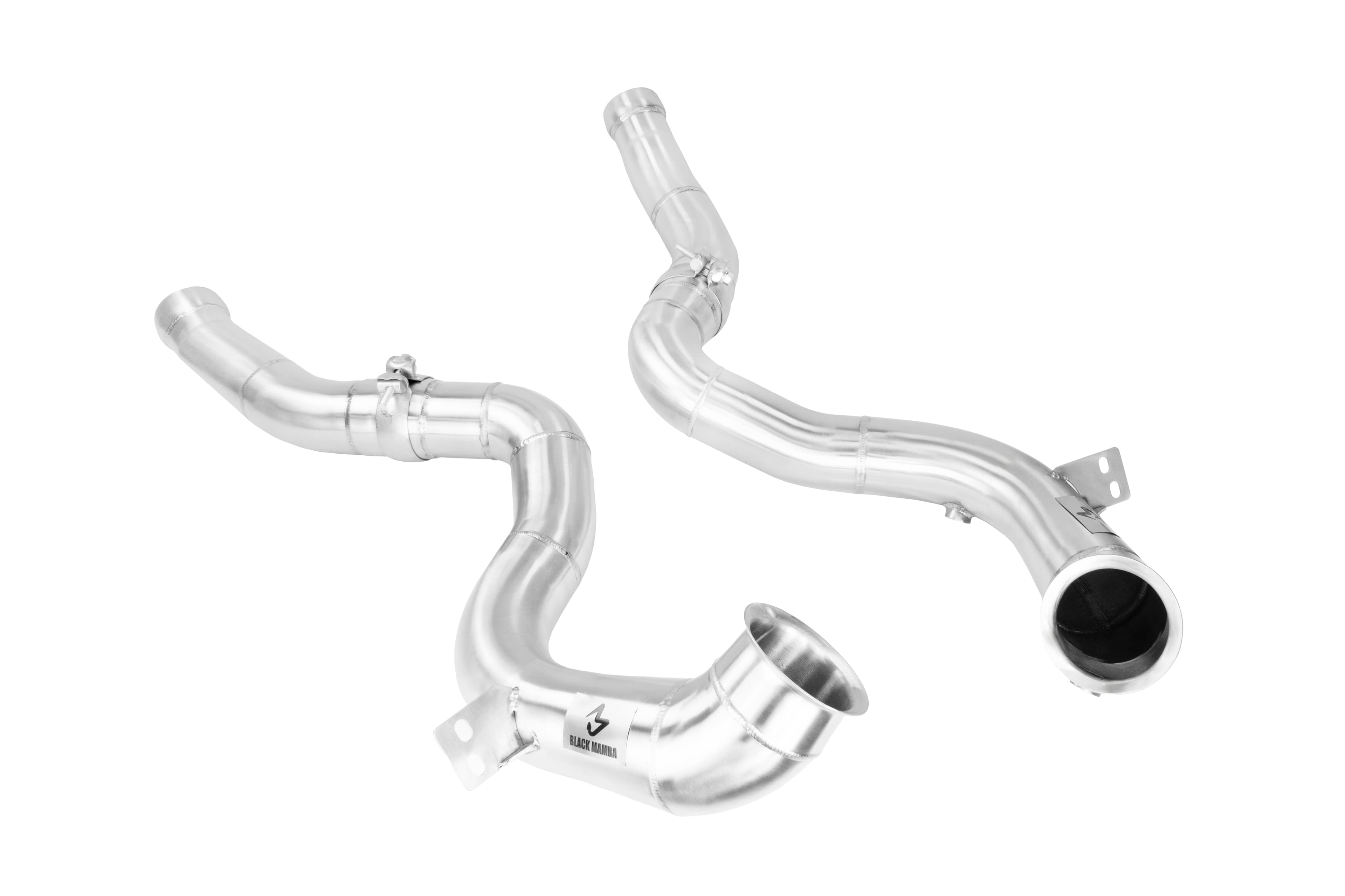 Mercedes C63 AMG W205 Decat Downpipes