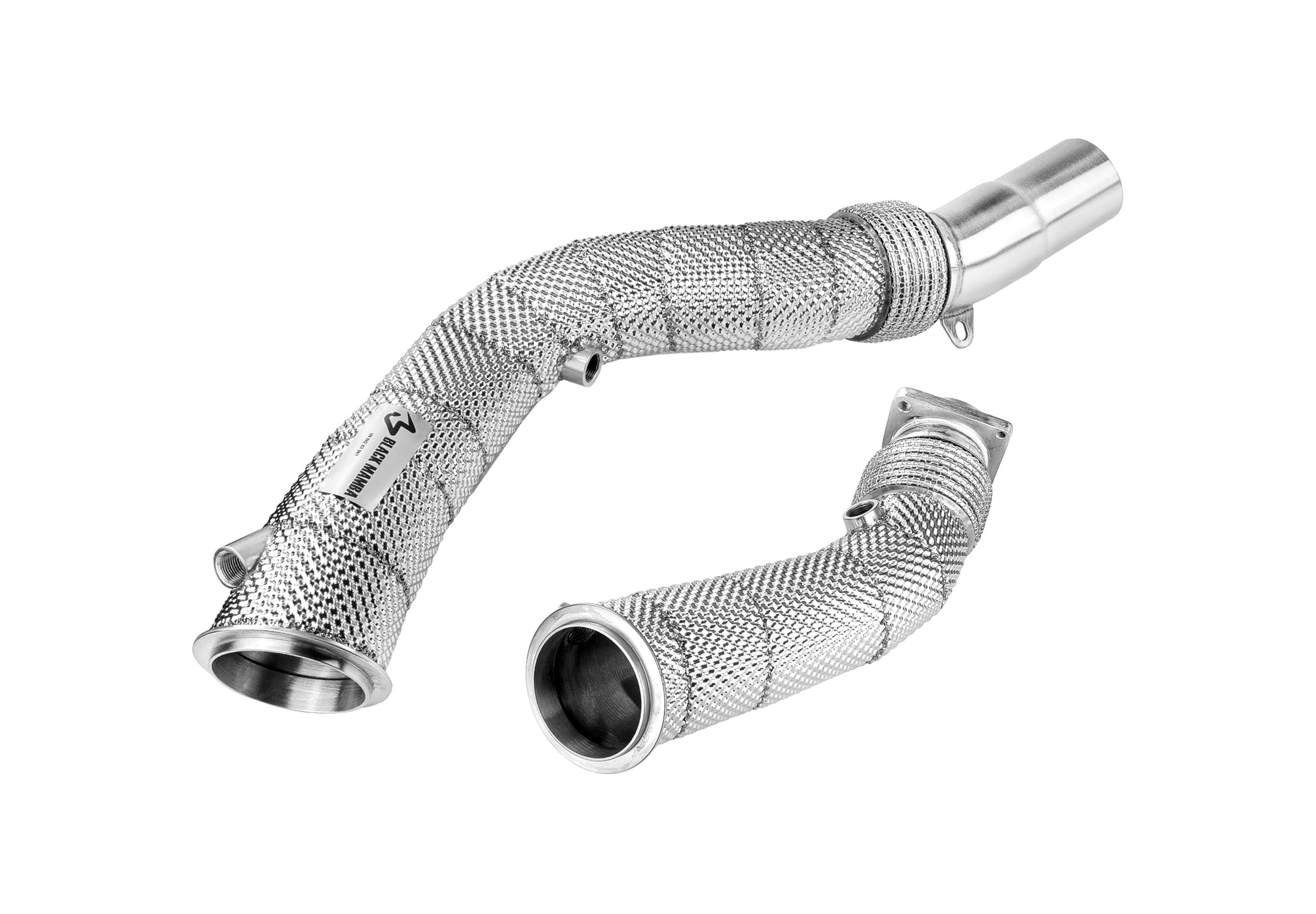 BMW M3 F80 / M4 F8x / M2 Comp Decat Downpipes w/ Heat Shield
