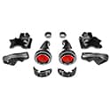 BMW F9X M5/M8 Black Carbon intake with shrouds