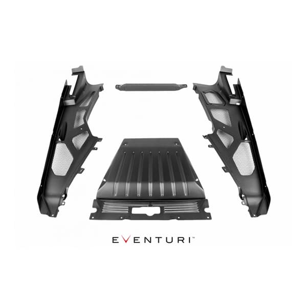 Lamborghini Huracan Carbon Engine Cover Set Matte Finish