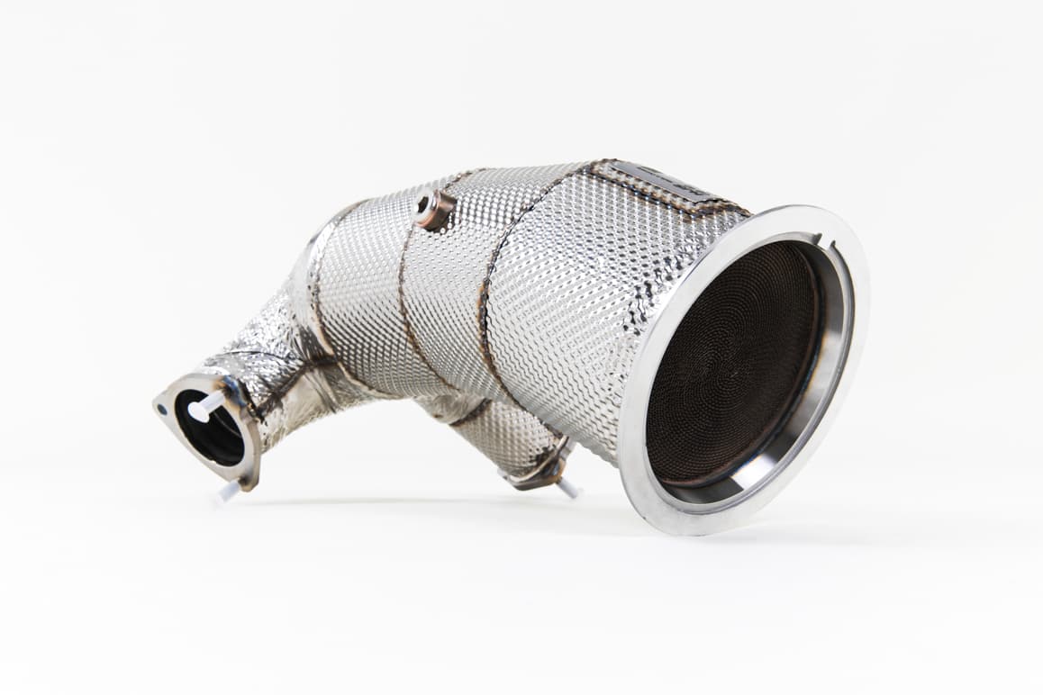 Audi S4 3.0 Turbo V6 B9 - Saloon/Sedan & Avant (Non Sport Diff Models) 2016 2023 HJS Tuning ECE Downpipes Fits with OE and Milltek Sport Cat back Systems (EC Approved)