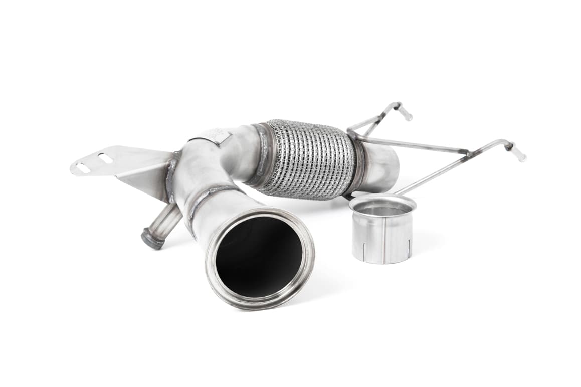 New Mini Mk3 (F55) Mini Cooper S 2.0 Turbo - 5 Door Hatch (UK and European models) - LCI with GPF/OPF Only 2019 2023 Large-bore Downpipe Decat Downpipe - Fits to OE Cat Back Only - Requires Stage 2 ECU Software