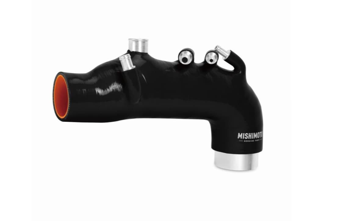 SILICONE INDUCTION HOSE FOR SUBARU WRX 2008–2014 - BLACK