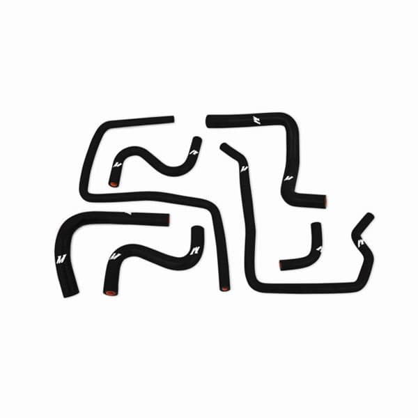 SILICONE ANCILLARY HOSES FOR SUBARU WRX / WRX STI, 2004-2007 - BLACK