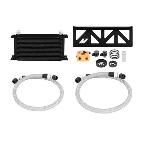 OIL COOLER KIT FOR SUBARU BRZ / TOYOTA GT86 - BLACK COOLER THERMOSTATIC