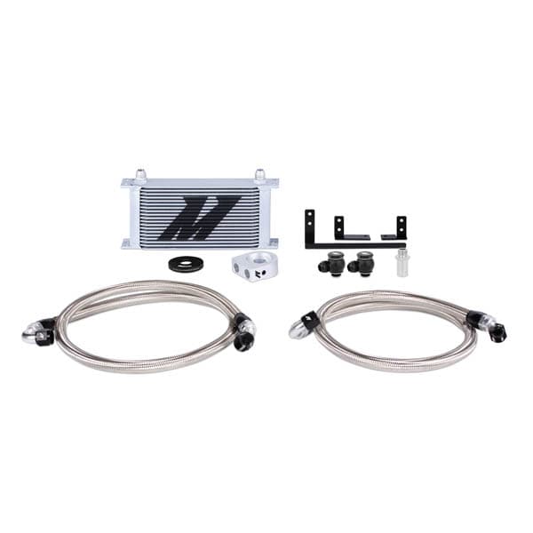 OIL COOLER KIT FOR MAZDA MX-5 ND - SILVER COOLER NON THERMOSTATIC