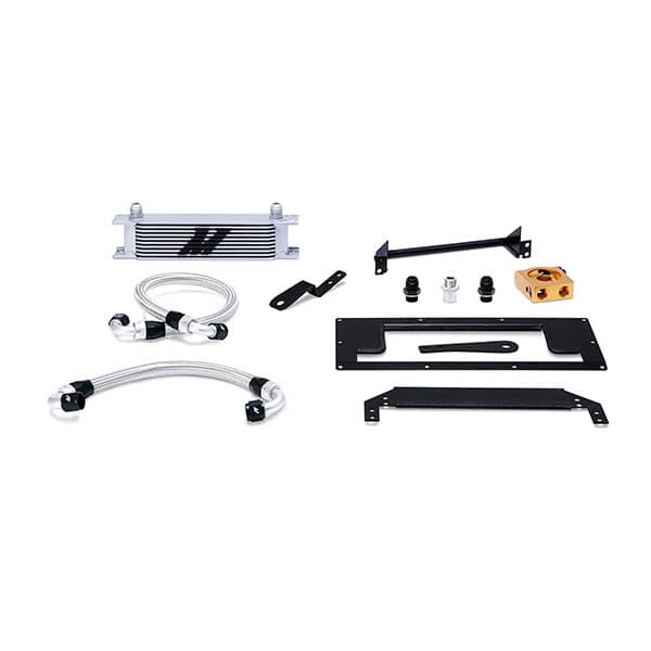 OIL COOLER KIT FOR MAZDA MX-5 NB - SILVER COOLER THERMOSTATIC