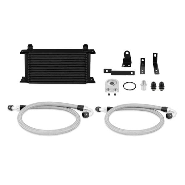 OIL COOLER KIT FOR HONDA S2000 - BLACK COOLER THERMOSTATIC