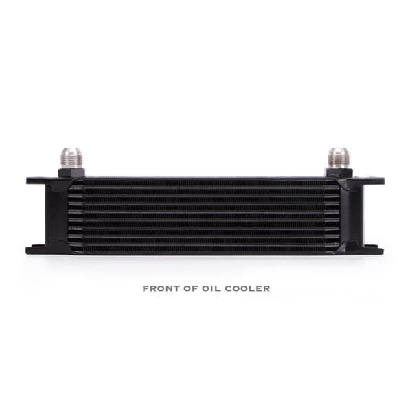 UNIVERSAL OIL COOLER KIT - BLACK COOLER NON THERMOSTATIC
