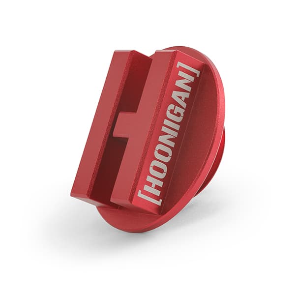HOONIGAN OIL FILLER CAP FOR HONDA - RED