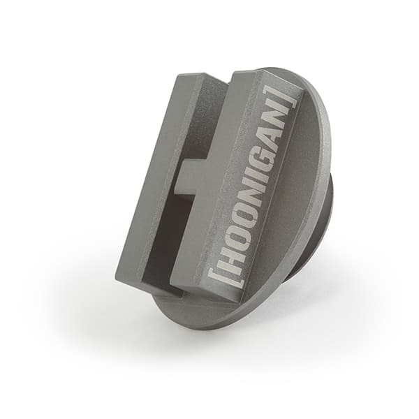 HOONIGAN OIL FILLER CAP FOR HONDA - SILVER