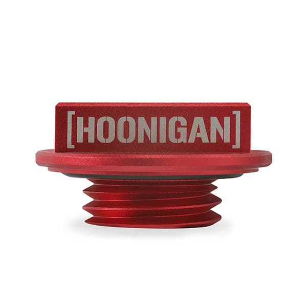 HOONIGAN OIL FILLER CAP FOR MAZDA - RED