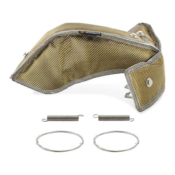 TITANIUM TURBO BLANKET FOR 2.3 ECOBOOST FOCUS RS / MUSTANG