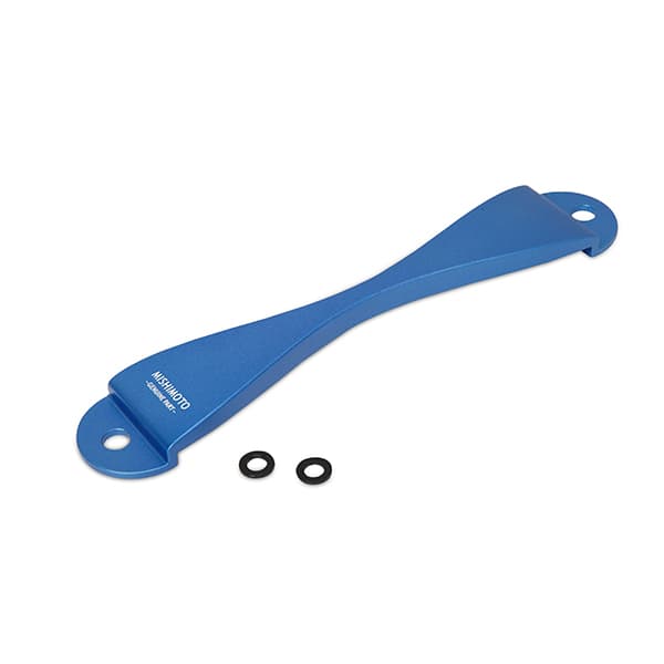 CNC BATTERY TIE-DOWN FOR SUBARU - BLUE