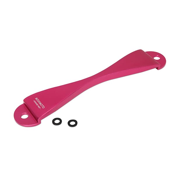 CNC BATTERY TIE-DOWN FOR SUBARU - PINK